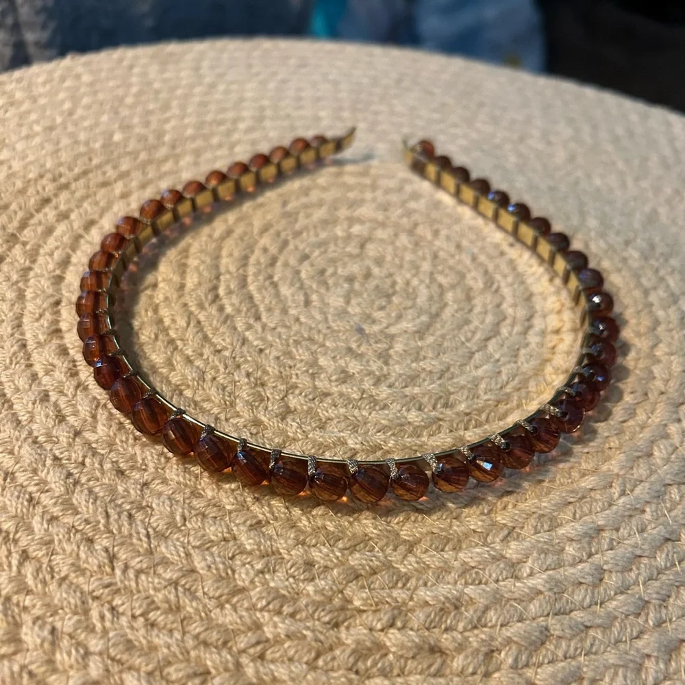 Pair of Vintage Crystal Headbands